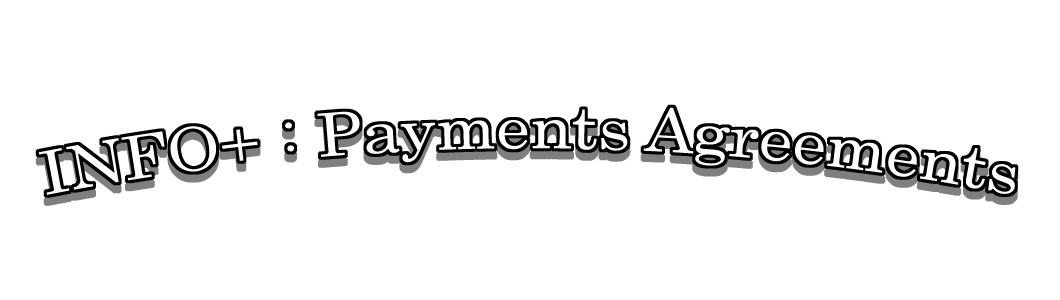 JDL Tous Formats Photos / JDL All Sizes Photos : INFO+ Ententes de Paiements / Payments Agreements